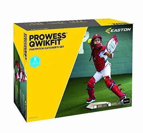 Easton Prowess QwikFit A165387 Girls Fastpitch Softball Catchers Gear Set