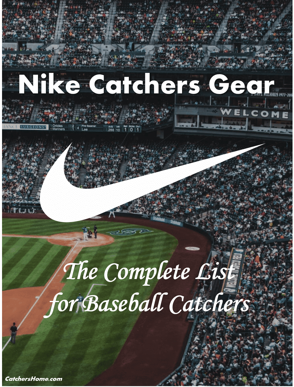 custom nike catchers gear
