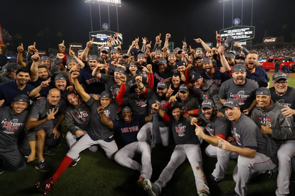 2018 world series winning boston red sox