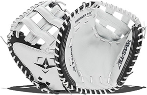 All-Star Future Star CMW-FS-A Fastpitch Softball Catcher's Mitt Front&Back
