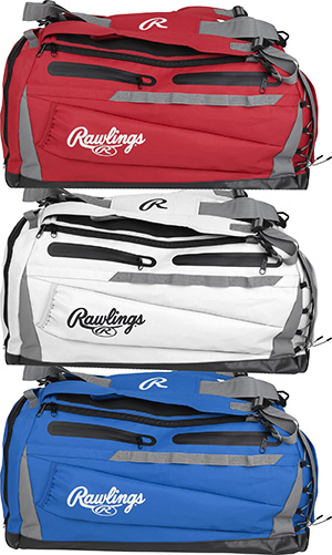 Rawlings Mach Hibrid Red white blue Backpack-Duffel 27x13x13