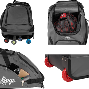 Rawlings Workhorse Wheeled Equipment Bag
