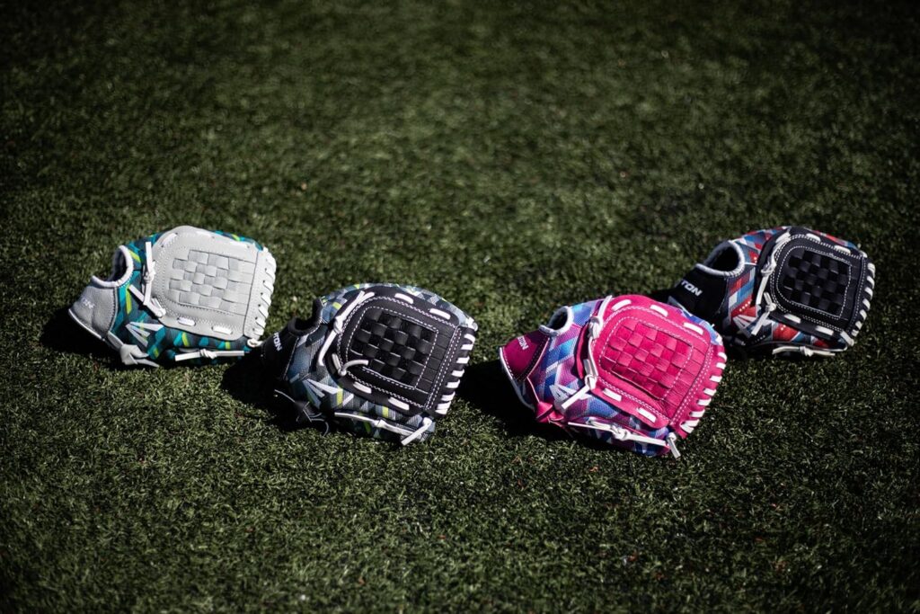 Easton Moxie Youth Baseball Gloves Assortment
