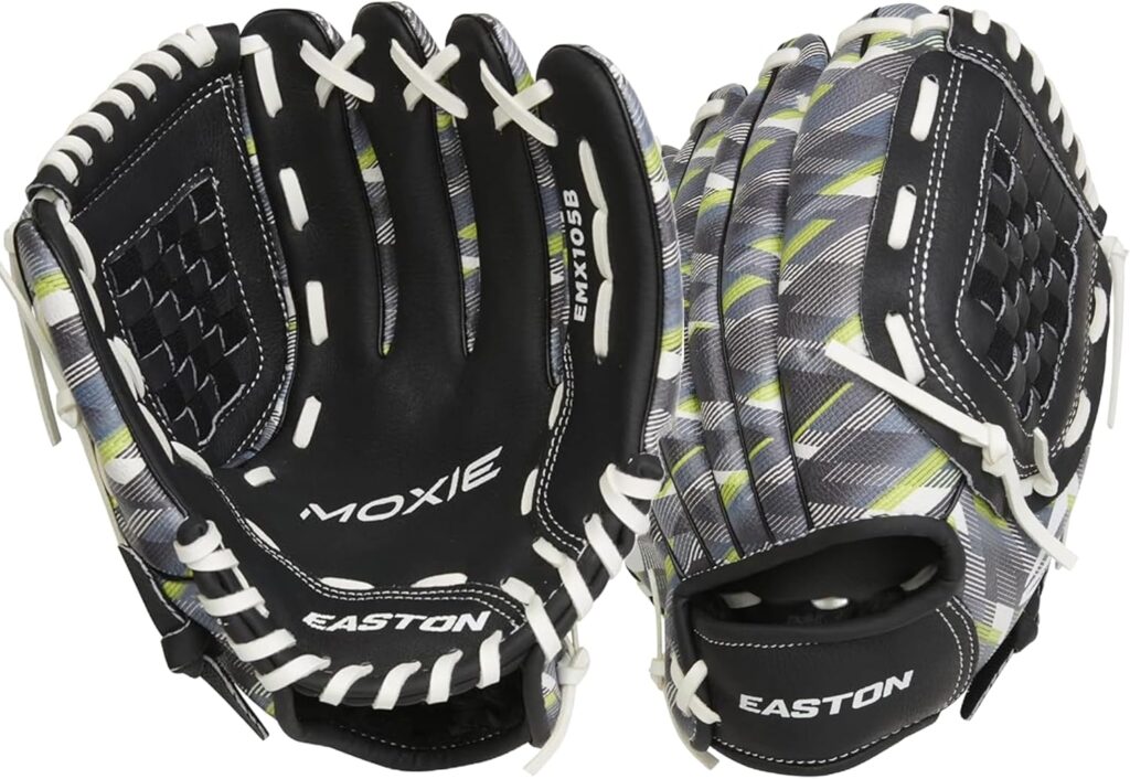 Easton Moxie Youth Baseball Gloves Black