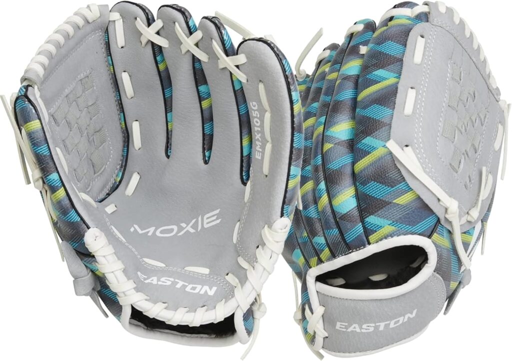 Easton Moxie Youth Baseball Gloves Blue