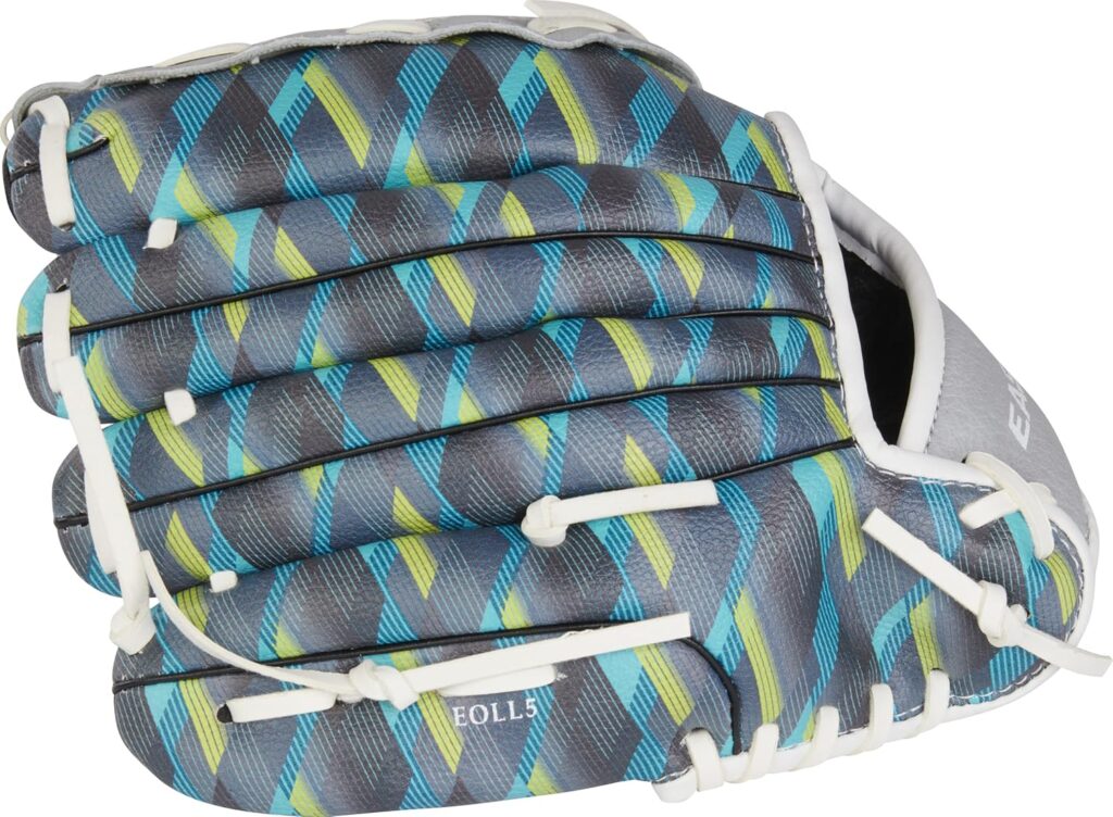 Easton Moxie Youth Baseball Gloves Blue Fingers