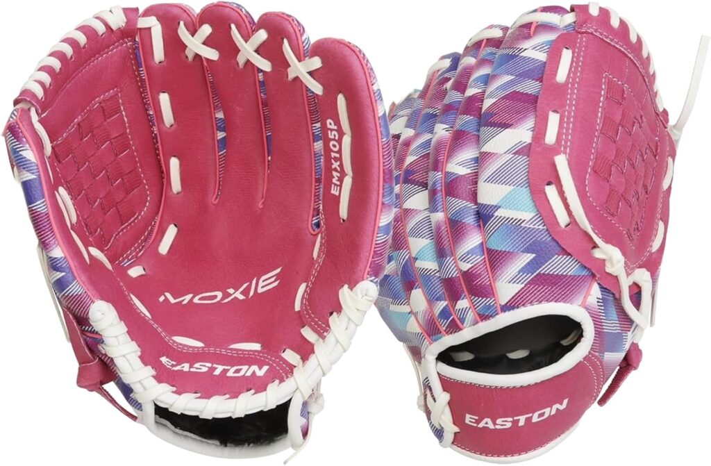Easton Moxie Youth Baseball Gloves Pink