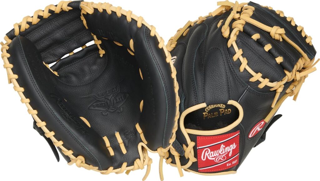 Rawlings Select Pro Lite Youth Catchers Mitt 32in Front Back