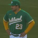 Shea Langeliers of the Oakland Athletics
