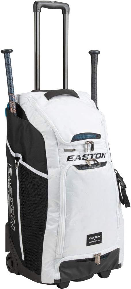 Jen Schro Wheeled Fastpitch Catchers Bag 28x16x12