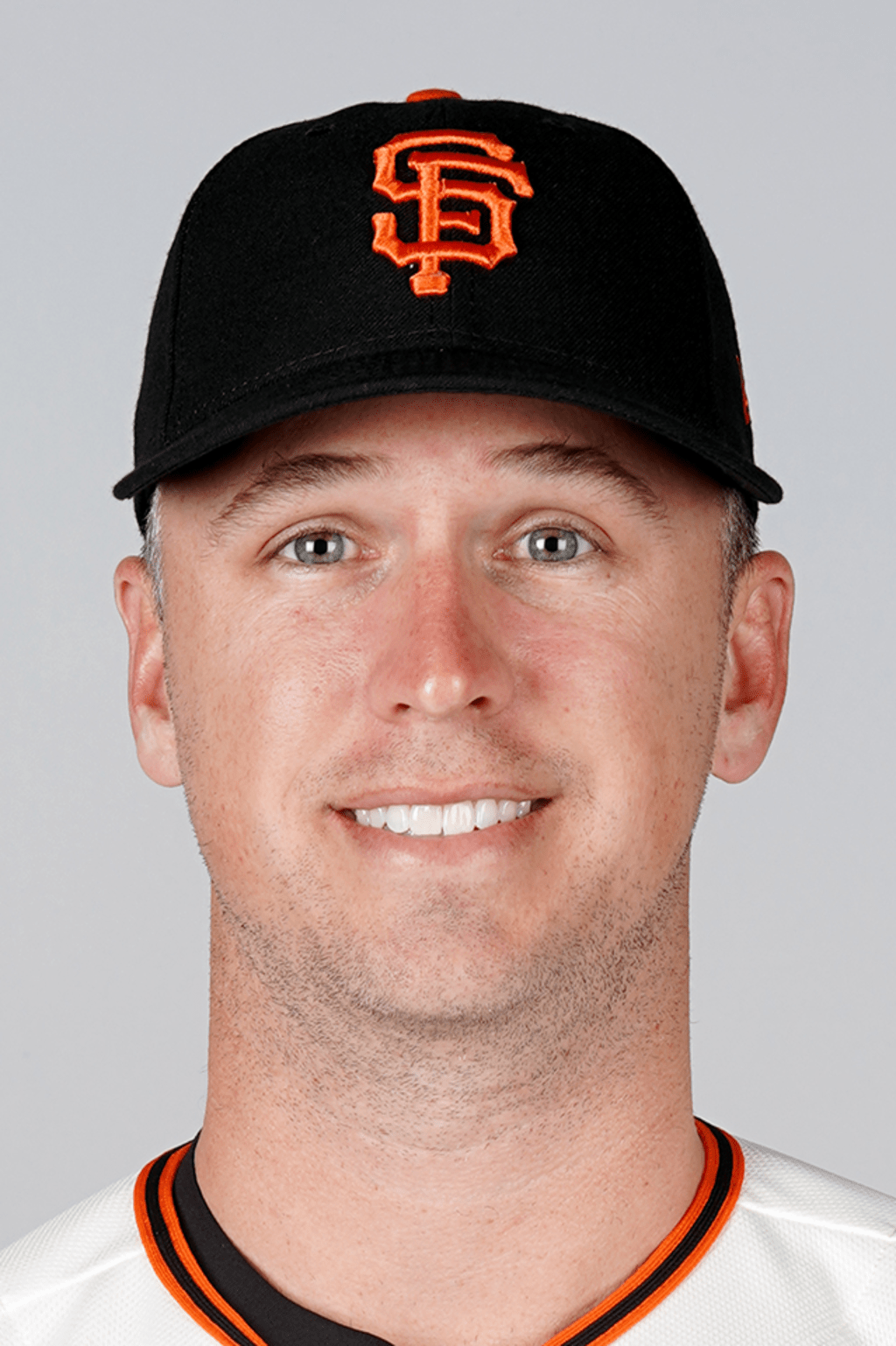 Buster Posey Award namesake Buster Posey in a San Francisco Giants cap
